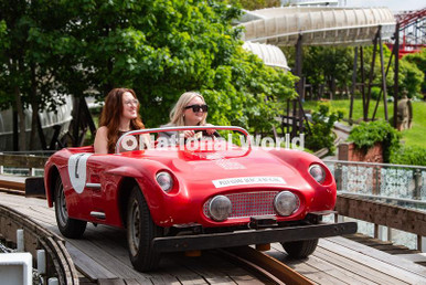 39974113-Testing takes place on the Pleasure Beach Resort's Grand Prix ...