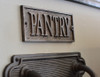 Pantry Sign