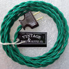 Green Cloth Covered Rewire Kit