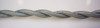 Gray Cotton Cloth-Covered Twisted Electrical Wire - 18 Gauge - Bulk Roll