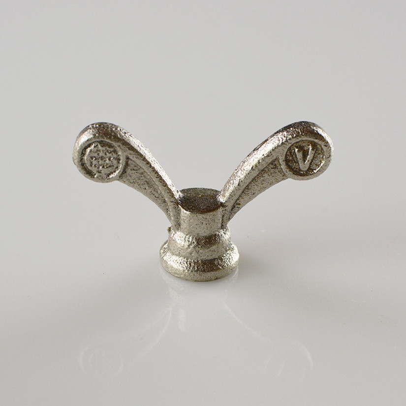Decorative Wing Nuts Nickel