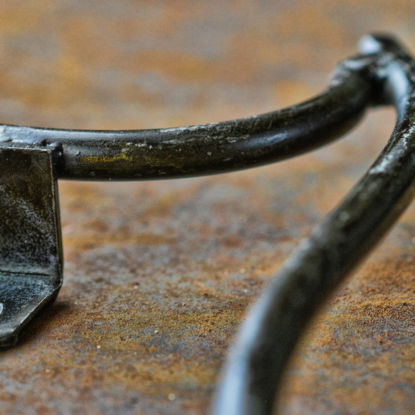 Vintage Metal Number - 3