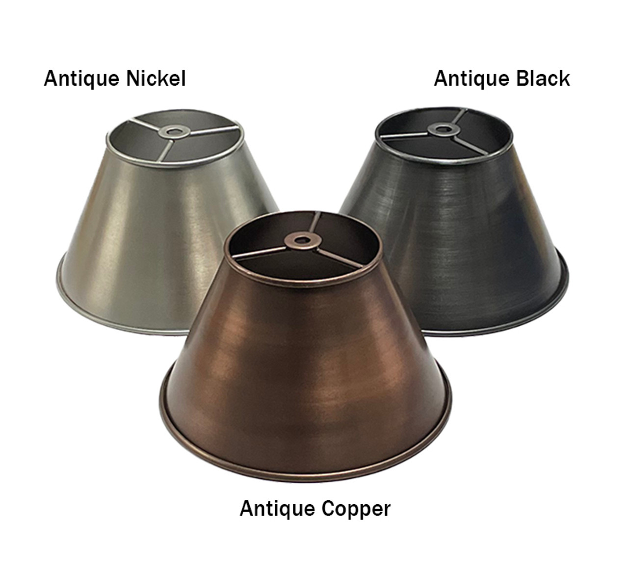 lampshades metal