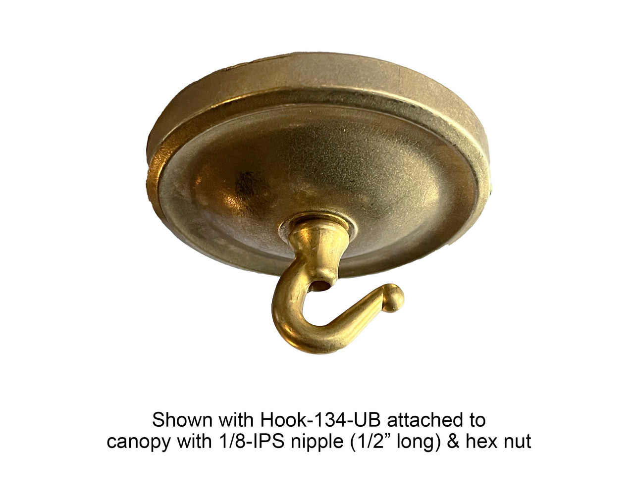 Cast Canopy - Solid Brass
