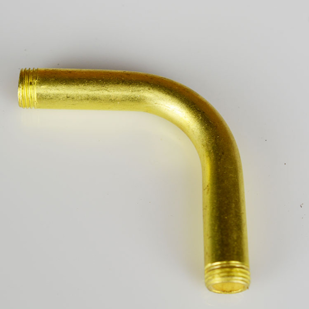 Small Pipe Elbow - Unfinished Brass