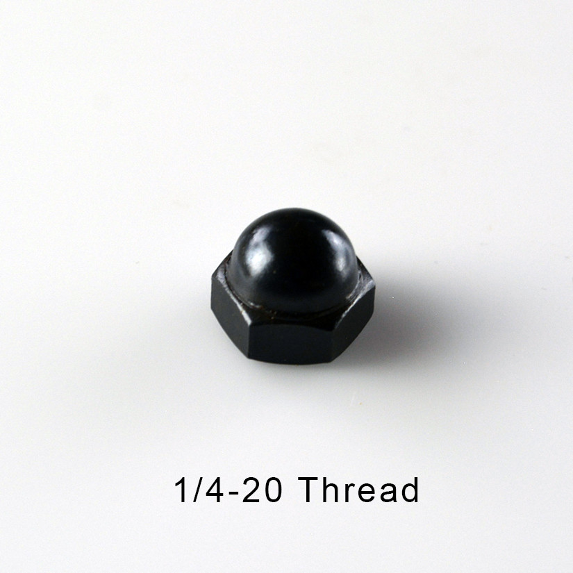 Cap Acorn Nut 1/4-20 - Black Oxide