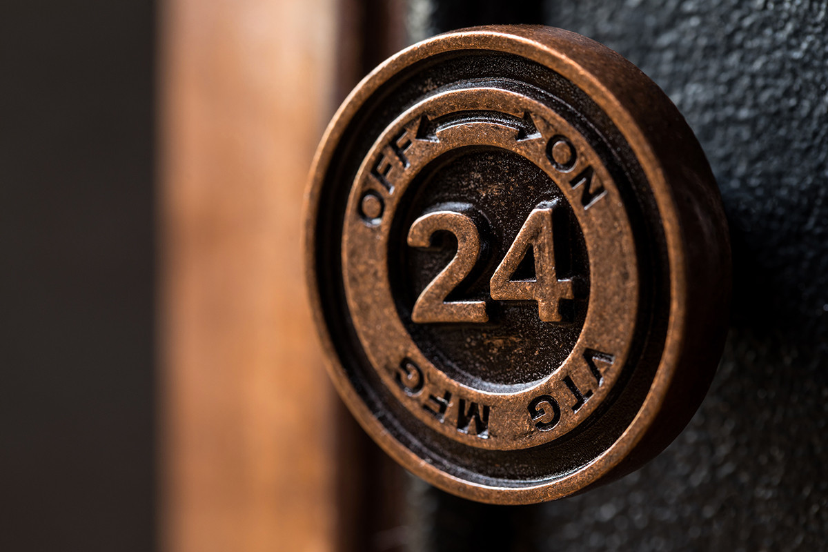 Dimmer Wheel Knob Antique Copper