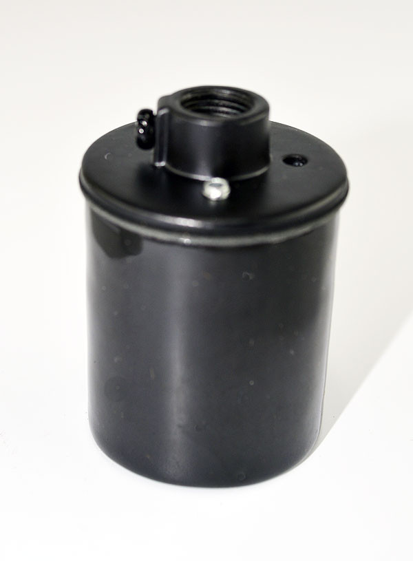 Black Porcelain Lamp Socket