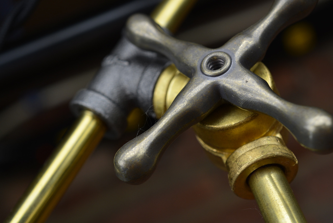 Steampunk Handle Antique Nickel