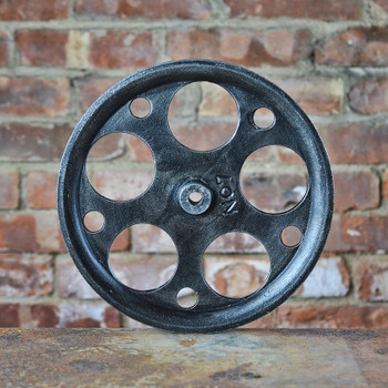 vintage wheel pulley