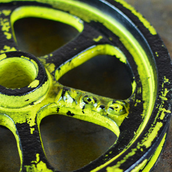 Yellow Pulley Wheel