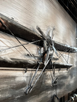 Airplane Metal Art