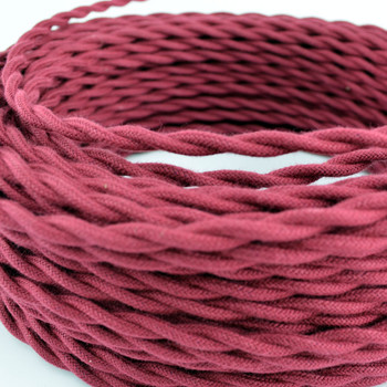 Vintage Wine Cloth-Covered Cord