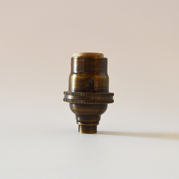 Antique Brass Candelabra Socket