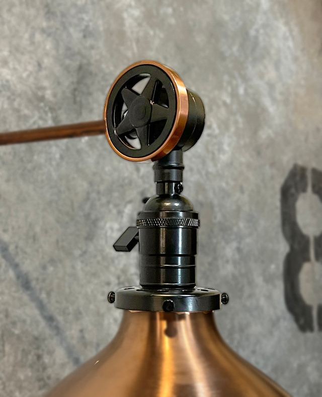 Steampunk Handle Antique Copper