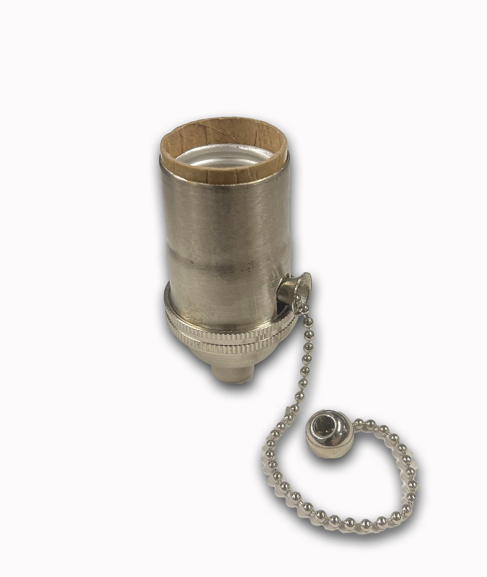 Pull Chain Antique Bronze Lamp Socket