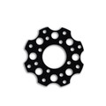 Black Universal Washer