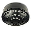 Perforated Ceiling Light Housing - 12" - Black