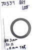 70339 Bush Hog 1.58"ID Shim WASHER