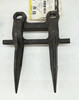 86615983 New Holland Double Sickle GUARD, replaces 86521590, 86553346, 87016588, 87018588, 87042360, 89801347, 9801347.