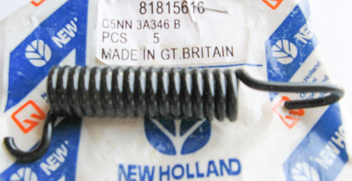 C5NN3A346B, 81815616 CNH Ford Spring, Pull Spring,