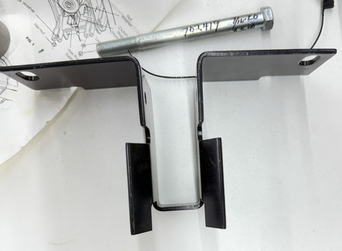 702447 Lawn-Boy Electric Clutch Stop BRACKET, LB702447 part of Kit Part Number 741727, LB741727. 702447 Lawn-Boy Electric Clutch Stop BRACKET, LB702447 part of Kit Part Number 741727, LB741727.