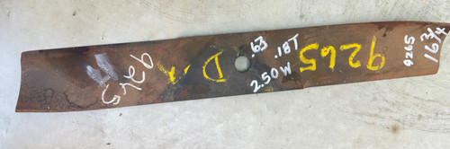 9265 Dixon Husqvarna 16-3/4"L Mower BLADE, 9258 Replaced by 539126431.