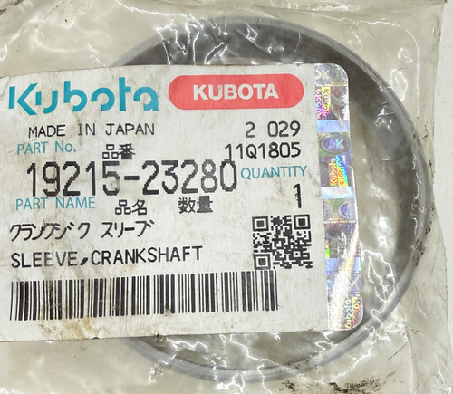 1921523280 Kubota Crankshaft SLEEVE