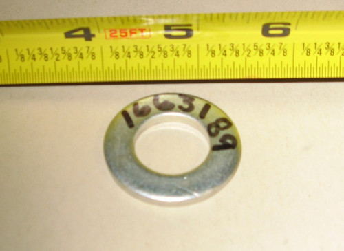 1663189 Simplicity .75" x 1.37" x  .156"W. Spacer Washer, 71663189.