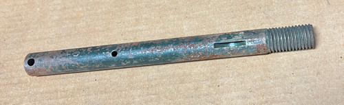 2526P NEW Idea SHAFT  Threaded one end One Keyway 2 Holes