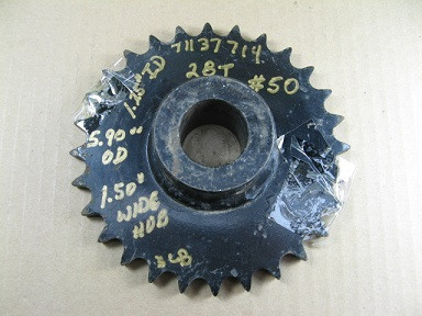71137714 AGCO Gleaner 28 Tooth #50 Sprocket