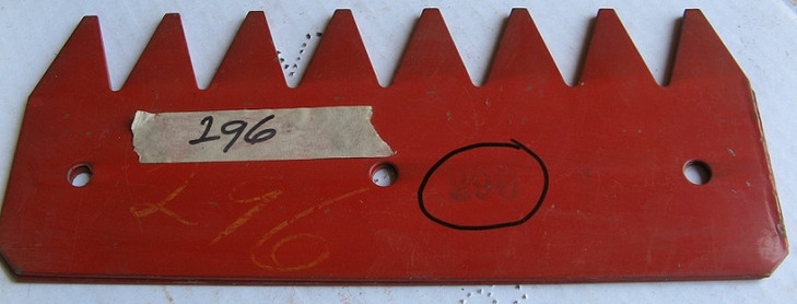 296, 00296 CNH New Holland PLATE Wadboard Wear,