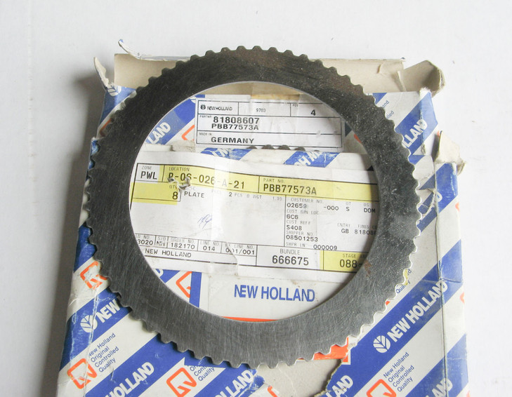 81808607  CNH New Holland  PLATE, PTO Drive Plate