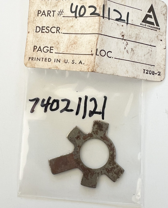 74021121 AGCO Allis-CHalmers Tabbed WASHER