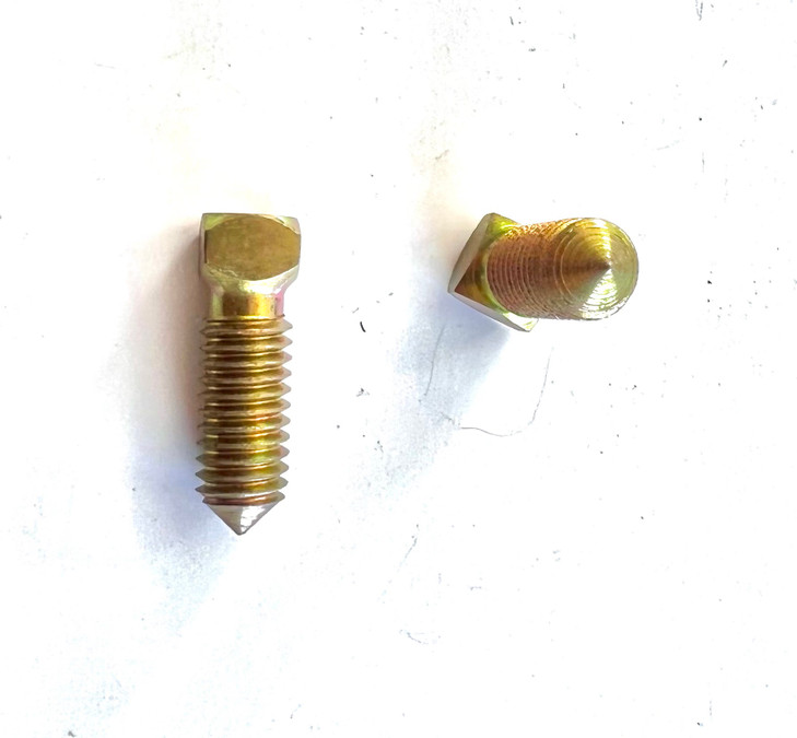 88274 New Holland 3/8"NC x 1.00" Cone Point Square Head Set SCREW,   NH 88274, 219743, 80087598, 80088274, 80219743, 87598