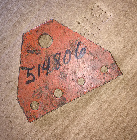 70514806 AGCO Allis-Chalmers PLATE