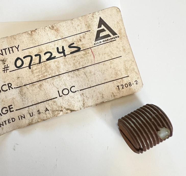 70077245 AGCO Allis-Chalmers SCREW, adjusting, ball check