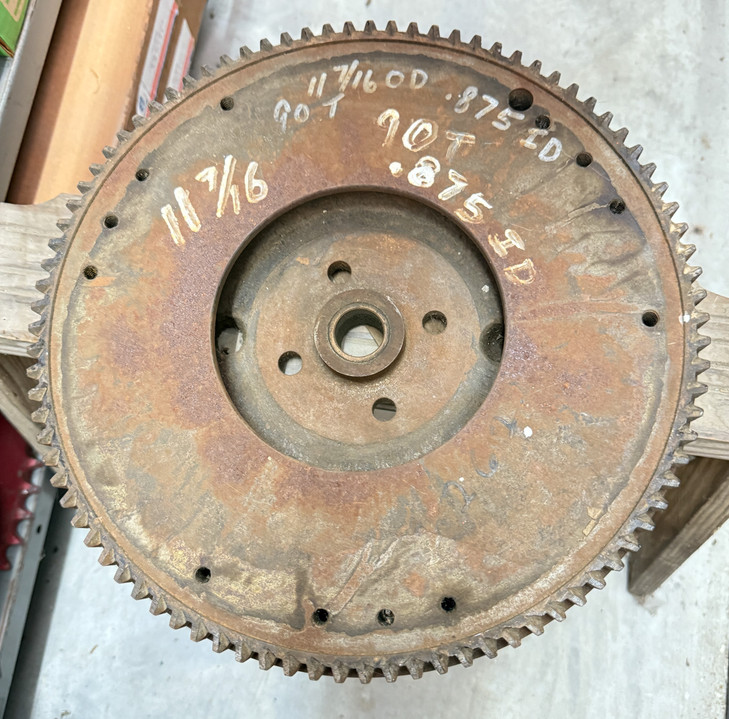 70226226 AGCO 226226 Allis-Chalmers AM2921-5 FLYWHEEL and Ring GEAR.