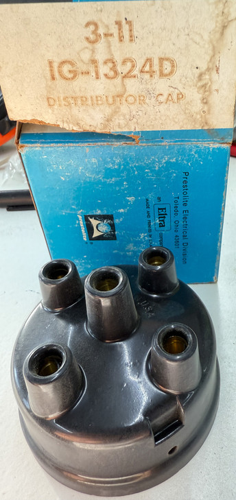 IG1324D Prestolite 4 Cyl Distributor CAP, IG-1324D, 3-11, 3-12.