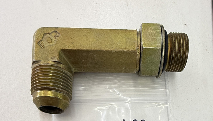 47128049 New Holland CONNECTOR Long Hydraulic Elbow FITTING