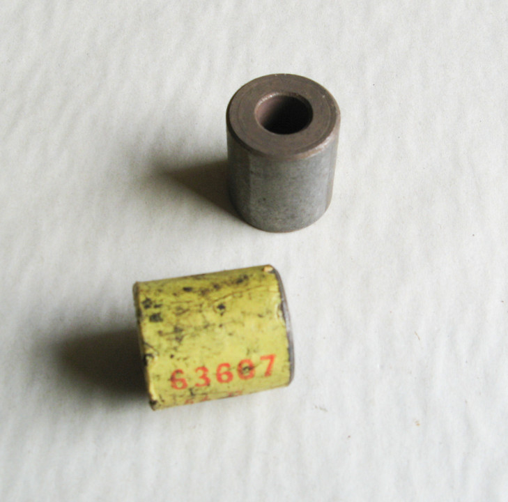 63607 New Holland SPACER .384"ID x .87"OD x 1.00"W, 38435, 50278, 80063607 Replaced by 63607. 3/8"x7/8"x1.00.