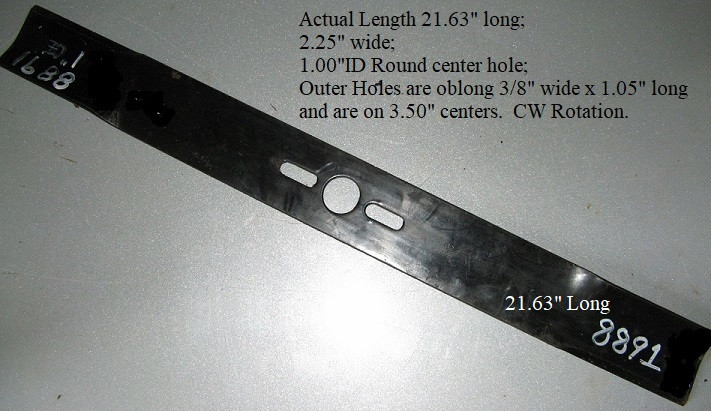8891, 90-026, 90026, 90-514, 900514 Lawn Mower Blade