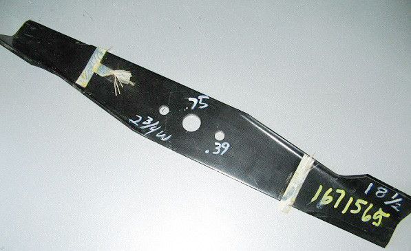18-1/2" x 3/4"ID Simplicity 1671565 Lawn Mower Blade