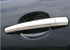 Chrome Door Handle Trim Set Covers To Fit Citroen C4 4dr (2004-10)