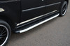 Aluminium Side Steps Bars Running Boards To Fit Fiat Fiorino (2007+)