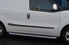 Chrome Door Handle Trim Set Covers & Surrounds To Fit Fiat Fiorino (2007+)