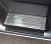 3pc Chrome Door Sill Trim Covers Protectors To Fit Ford Tourneo Custom (2012+)