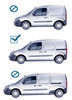 Aluminium Side Steps Bars Running Boards To Fit SWB Mercedes-Benz Citan (2012+)