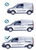 Aluminium Side Steps Bars Running Boards To Fit LWB Mercedes-Benz Citan (2012+)