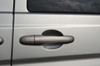 Matt Chrome Door Handle Trim Covers Set To Fit Mercedes-Benz Viano (2004-14)